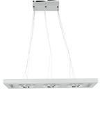 Hanging lamp QR111 AZZAANO G53 3X50W RAL9006