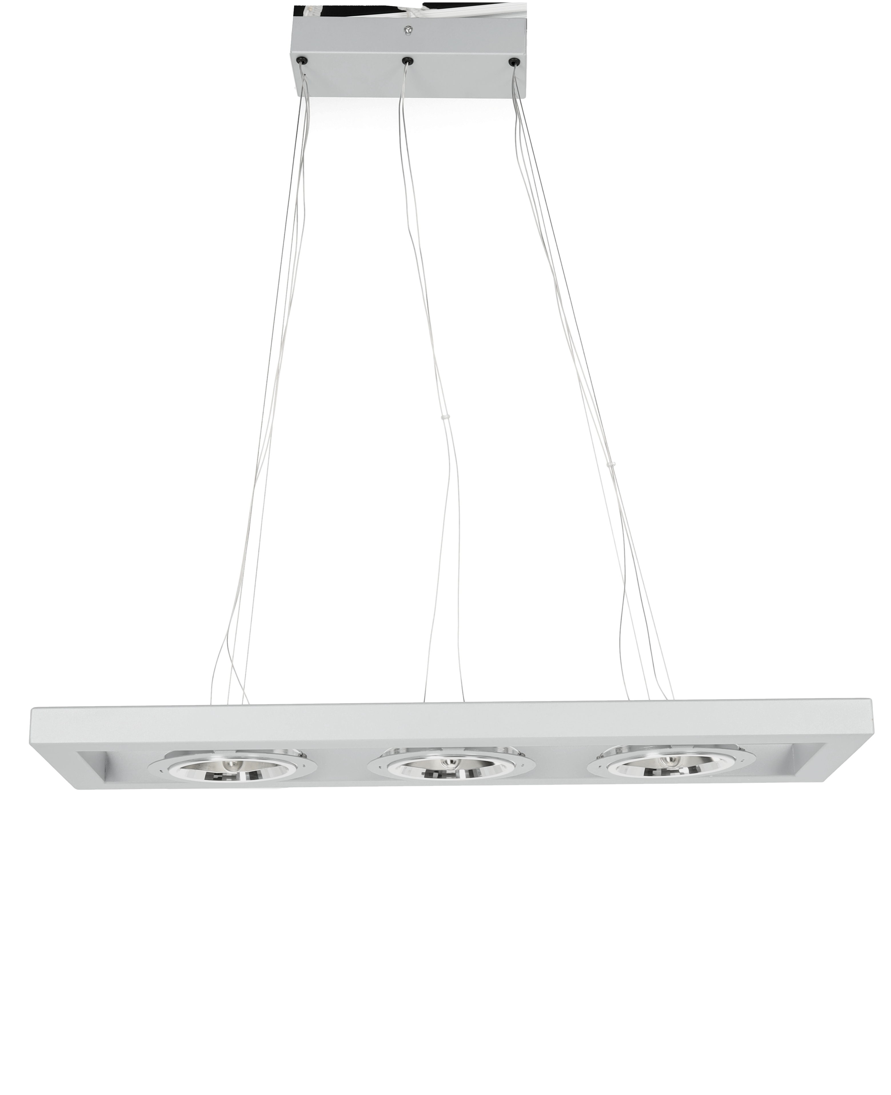 Hanging lamp QR111 AZZAANO G53 3X50W RAL9006