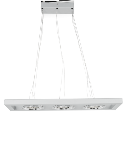 Hanging lamp QR111 AZZAANO G53 3X50W RAL9006