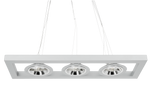 Hanging lamp QR111 AZZAANO G53 3X50W RAL9006