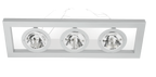 Hanging lamp QR111 AZZAANO G53 3X50W RAL9006